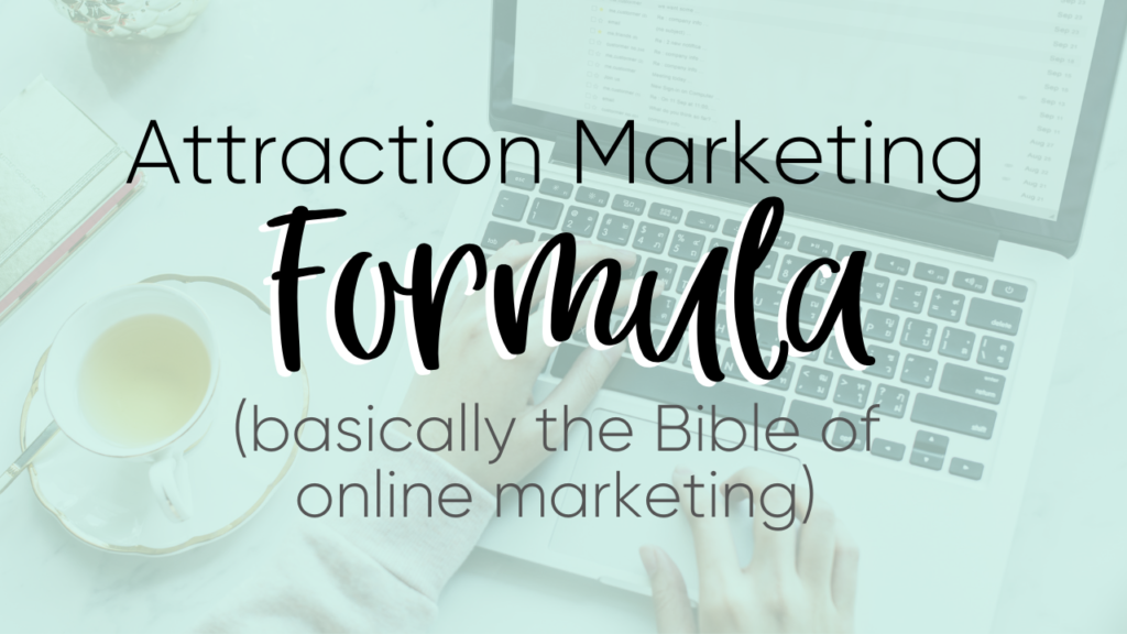 Attraction Marketing Formula Guide